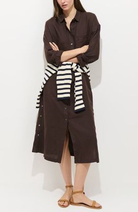 Alex Mill Alex Mill Kerry Linen Midi Shirtdress