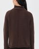 Alex Mill Alex Mill Lennox Cotton Sweater Dark Chocolate - 3