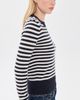 Alex Mill Alex Mill Marais Striped Sweater in Cashmere Oyster/Espresso - 5