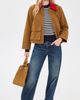 Alex Mill Alex Mill Marais Striped Sweater in Cashmere Oyster/Espresso - 6