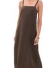 Alex Mill Alex Mill Maria Linen Mini Dress Roasted Bean - 1