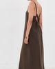 Alex Mill Alex Mill Maria Linen Mini Dress Roasted Bean - 4