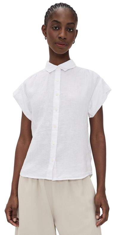 Alex Mill Alex Mill Marlee Shirt In Linen Ivory
