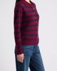 Alex Mill Alex Mill Park Cashmere Striped Polo Sweater - 3