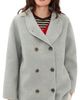 Alex Mill Alex Mill Sophia Wool Coat Light Heather Grey - 1