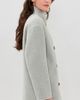 Alex Mill Alex Mill Sophia Wool Coat Light Heather Grey - 4
