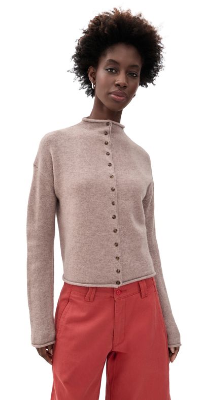 Alex Mill Alex Mill Taylor Cashmere Cardigan Toast