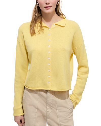 Alex Mill Alex Mill Taylor Cashmere Funnel Neck Cardigan Sweater