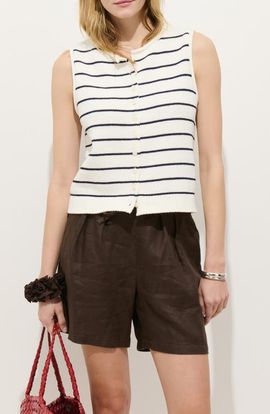 Alex Mill Alex Mill Taylor Stripe Cotton Vest