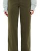 Alex Mill Alex Mill Wide Leg Trousers In Cotton Twill Military Olive - 1