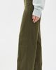 Alex Mill Alex Mill Wide Leg Trousers In Cotton Twill Military Olive - 4