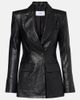 Alex Perry Alex Perry Croc-effect leather blazer - 1