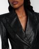 Alex Perry Alex Perry Croc-effect leather blazer - 4
