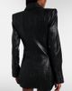 Alex Perry Alex Perry Croc-effect leather blazer - 6