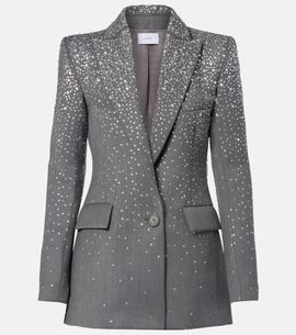 Alex Perry Alex Perry Crystal-embellished blazer
