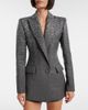 Alex Perry Alex Perry Crystal-embellished blazer - 6