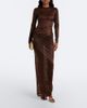 Alex Perry Alex Perry Draped lace maxi skirt - 2