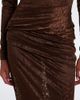 Alex Perry Alex Perry Draped lace maxi skirt - 3