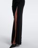 Alex Perry Alex Perry Draped leather and jersey corset gown - 4