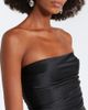 Alex Perry Alex Perry Draped strapless crêpe satin gown - 3