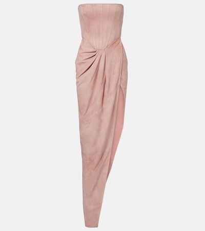 alex perry bridesmaid dresses Burgundy Velvet Long Prom Dress, Mermaid Off Shoulder Evening Party Dress US 10 / Custom Color