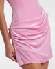 Alex Perry Alex Perry Draped velvet bustier dress - 5