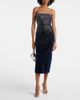Alex Perry Alex Perry Embellished velvet midi dress - 2