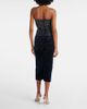Alex Perry Alex Perry Embellished velvet midi dress - 3