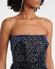 Alex Perry Alex Perry Embellished velvet midi dress - 4