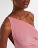 Alex Perry Alex Perry Gathered one-shoulder jersey gown - 4