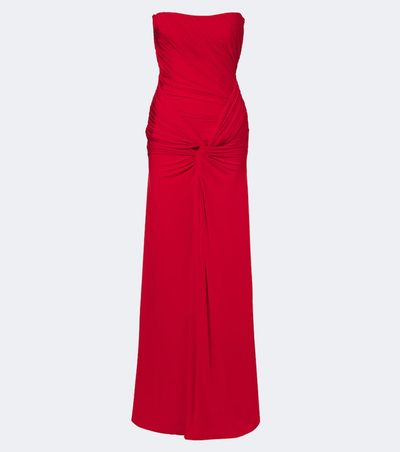 Alex Perry Alex Perry Gathered ruched jersey gown