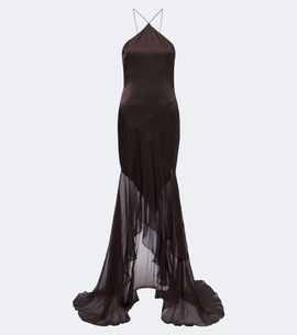 Alex Perry Alex Perry Halterneck silk gown