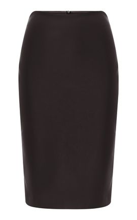 Alex Perry Alex Perry Leather Midi Skirt