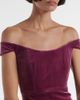 Alex Perry Alex Perry Off-shoulder velvet corset dress - 4