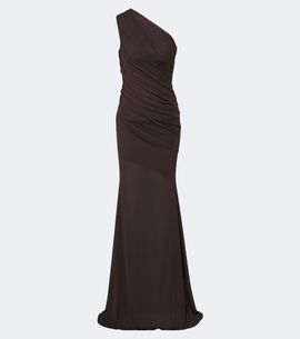 Alex Perry Alex Perry One-shoulder mesh gown