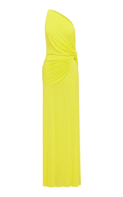 Alex Perry Alex Perry OneShoulder Twist Jersey Gown