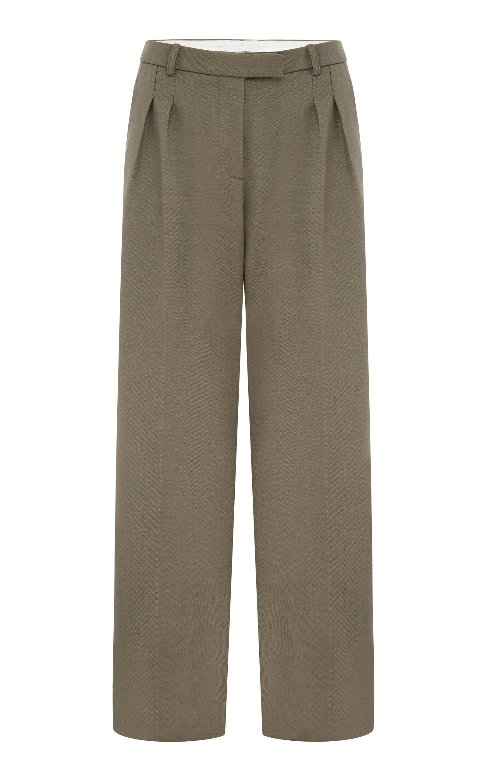 Alex Perry - Pleated Wool StraightLeg Pants