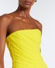 Alex Perry Alex Perry Ruched mesh bustier gown - 3