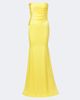 Alex Perry Alex Perry Satin crêpe bustier gown - 1