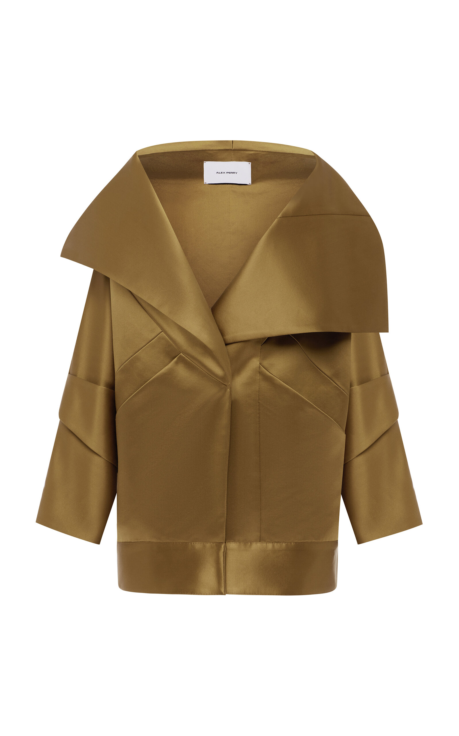 Alex Perry Alex Perry Wrapped Duchess Satin Jacket