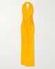 ALEX PERRY Halterneck ruched jersey gown - 1
