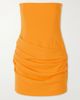 ALEX PERRY Strapless draped crepe mini dress - 1