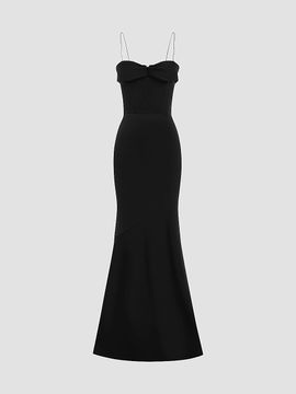Alex Perry Women's Draped Satin Crêpe Gown