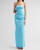 Alex Perry Women's Strapless Drape Longline Corset Column Gown - 2