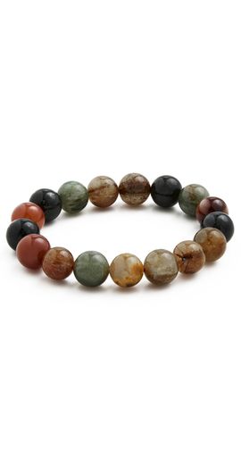 Alexa Leigh Alexa Leigh Natural Beaded Bracelet Natural One