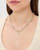 Alexa Leigh Alexa Leigh Seafoam Beaded Necklace Yellow Gold One - 3