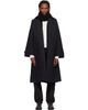 ALEXANDER DIGENOVA ALEXANDER DIGENOVA Black Canvas Trench Coat - 1