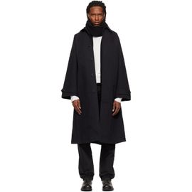 ALEXANDER DIGENOVA ALEXANDER DIGENOVA Black Canvas Trench Coat