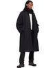ALEXANDER DIGENOVA ALEXANDER DIGENOVA Black Canvas Trench Coat - 4