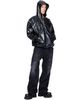 ALEXANDER DIGENOVA ALEXANDER DIGENOVA Black Coated Windbreaker Jacket - 4